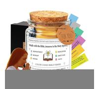 Pot De Bénédiction Des Écritures - Récipient De Confort Fabriqué, Support De Rappel De Foi Encourageant Avec Fonction De Renforcement De La Réflexion Réfléchie | Concentration De Dévotion Pour L'utili