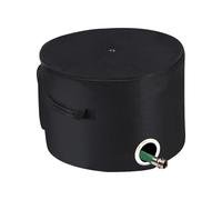 Pot de bobine de tuyau de jardin - Récipient de support de tuyau en service lourd, caractéristique du trou de vidange | Organisateur léger pour les fournitures de jardinage extérieur