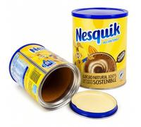 Pot de cacao en poudre avec compartiment secret caché | Boîte de cacao avec cachette cachée | Coffre-fort camouflé portable pour ranger des objets de valeur