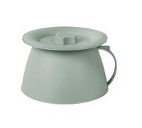 Pot de chambre - 1,5 L - Urinaire portable - Avec couvercle sécurisé - Poignée confortable - Pour camping, mari, fille, adolescent, fils, femme, adolescent, garçon, fille, épouse, amis