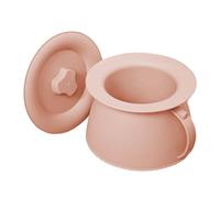 Pot de Chambre - 1,5L Portable Urinoir avec Couvercle et Poignée pour Camping Randonnée - Seau Hygiénique pour Femme Enfant Adolescent Famille et Amis