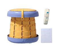 Pot de Chambre Portable pour,Confortable À Nettoyage Rapide Pour L'Apprentissage | Pot Pour Pliable,Pour Lors Des Déplacements En Voiture Camping Et Activités D'Extérieur Et