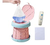 Pot de Chambre Portable pour - Outil Confortable D'apprentissage Avec Anti-Dérapant - Réducteur De Toilettes Portable Pour Enfant,pour et Jeunes, Voyages, Camping, Extérieur, Intérieur, Parc et Sortie