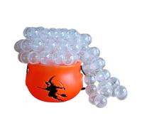 Pot de chaudron | Décorations de pot de sorcière d'Halloween | Bol à bulles pour bonbons, accessoires pour fêtes de cuisine, maisons hantées, extérieur, intérieur, porche, maison, cour