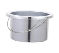Ｚｉａｌｏｆｉ Pot de Cire En Alliage D'aluminium, Récipient de Cire Facile à Nettoyer pour Chauffe-cire