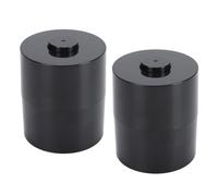 Pot de Colle d'extension de Cils, 2 Pièces, Pot d'extension de Cils Noir Portable Sous Vide Suffisant scellé pour les Femmes pour la Maison