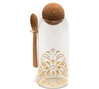 Pot de conservation avec cuillère Alix - Amadeus - Transparent - Verre Transparent G