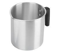 Pot de coulée de fabrication de bougies, pot de fonte de cire de 1,2 L pot de coulée de pichet en aluminium avec poignée pichet de fabrication de bougies