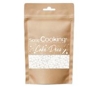 Pot de décors sucrés perles blanches 55g