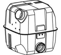 Pot de détente/silencieux arrière DINEX 68327