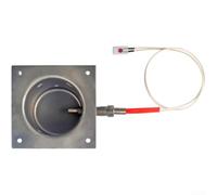 Pot de Feu Étiré 127mm Anti-Rouille pour Pellet Grill(B)