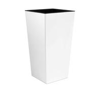 Prosperplast Pot de fleur Urbi Square DURS240-S449 19 L avec insert blanc