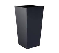 35 L Prosperplast Urbi Square pot plastique haut 35 L avec réservoir en couleur Anthracite, 55 (H) x 29,5 (L) x 29,5 (P) cms