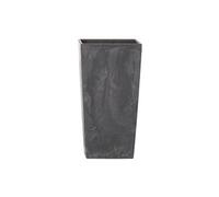 Pot de fleur 7,2L avec insert Urbi Square Effect anthracite