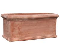 Pot de Fleur à Terre Cuite Pays Antigel 101x45x45 Vase Jardin Extérieur