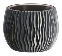 Pot de fleur avec insert Prosperplast Prosperplast Sandy Bowl DSK180 S433 anthracite décoratif