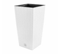 Pot de fleur avec insert Rato Square blanc anthracite umbra différentes tailles