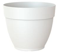 Artevasi – Pot de fleurs CAPRI CAMPANA – Résistant au gel – Blanc 35 x 35 x H 29,4 cm