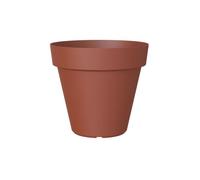 Artevasi Capri Pot, Rond Pot en Plastique, 50cm, Couleur: Terre Cuite