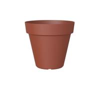 Artevasi Capri Pot, Rond Pot en Plastique, 30cm, Couleur: Terre Cuite
