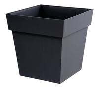Georges David Eda - Pot toscane carre 38 litres - 13627 g ant col gris anthracite