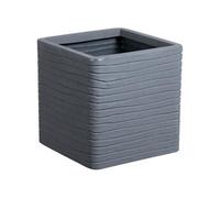 Pot de fleur carré Banbury graphite 30,5 cm x 30 cm