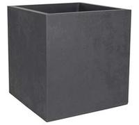 Pot carré Basalt anthracite 49.5 x 49.5 x 49.5 cm