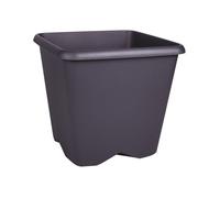 Pot De Fleur Carre Chorus 35,6l Anthracite - Eda