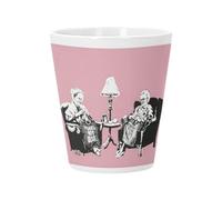 Pot de Fleur Céramique avec Trou de Drainage - Banksy Mamie Punks Not Dead Thug For Life - Petit Pot pour Cactus et Plante Grasse Hauteur 10cm Décoration Jardin Intérieur Imprimée en France