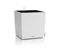 Pot de fleur Cube Cottage 50 - kit complet, blanc - Plastique - 14 L - 49 x 49 x 49,5 cm