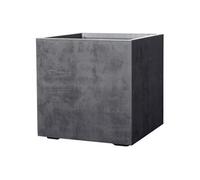 Pot de fleur Cube Millennium R 80 L anthracite 49 cm