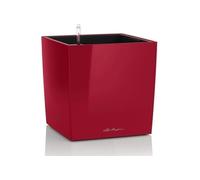 Pot de fleur Cube Premium 40 - kit complet, rouge scarlet brillant