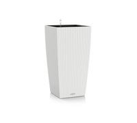 Pot de fleur Cubico Cottage 40 - kit complet, blanc