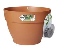 Pot De Fleur Elho Vibia Campana Rond - Ø 26 - Plastique - 6 L - Terre Cuite Multicolore