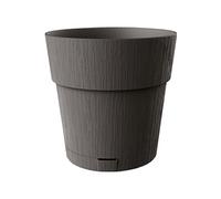 Pot de fleur ETHICA - 2 L - 40 x h39 cm - Avec réserve d'eau - Gris