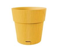 Pot de fleur ETHICA - 2 L - 40 x h39 cm - Avec réserve d'eau - Moutarde