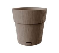 Pot de fleur ETHICA - 2 L - 40 x h39 cm - Avec réserve d'eau - Taupe