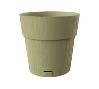 Pot de fleur ETHICA - 2 L - 40 x h39 cm - Avec réserve d'eau - Vert olive