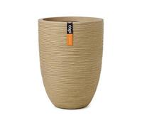 Pot de fleur EUROPE Rib NL Beige 34 x 46 cm mat étanche