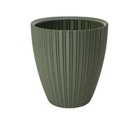 Garden ID – Pot de fleurs Fancy – 40 x 42 cm – pour jardin, balcons ou intérieurs – vert tilleul