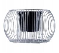 Pot de Fleur Gabion KADAX Rond - Acier Inoxydable 66 cm, Extérieur