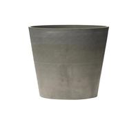 Pot de Fleur Gris 70L Ø50cm H47cm - Jardinière Extérieure Balcon Terrasse Jardin ARTPLAST