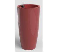 Pot de fleurs - ARTEVASI - Santorini SWS 78 BR - Intérieur/extérieur - Plastique - Ø40 x H78 cm - 72 L - Rouge foncé