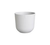 Pot de fleur - - Jazz Rond - Blanc - Ø 26 x H 24 cm - Intérieur - 100% recyclé