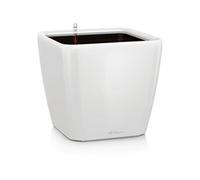 Pot de fleur - LEC - Quadro Premium LS 50 - blanc brillant - systeme d'irrigation intégré