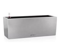 Pot de fleur LECHUZA Balconera Steel 50, gris perle satiné Gris G