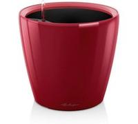 Lechuza - Pot d'intérieur Classico Premium LS 50 - Réserve d'eau intégrée - Rouge Scarlet - Ø50x47cm