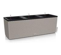 Pot de fleur LECHUZA Trio Cottage 30 - kit complet brun sable Beige G