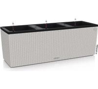 Pot de fleur LECHUZA Trio Cottage 30 - kit complet gris clair