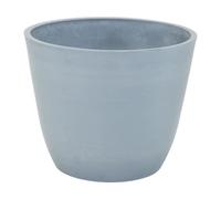 Generique MEGA COLLECTIONS Pot de fleur Ecostone Egg Ø 41 cm H 33 cm Gris